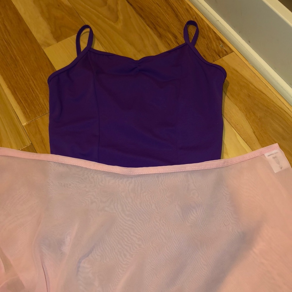 Leotard and skirt